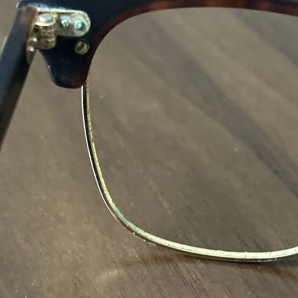 Rayban RB 3818 Clubmaster 114/30 size 51-21 frames only made in china